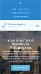 Mobile Screenshot of perzelagency.com